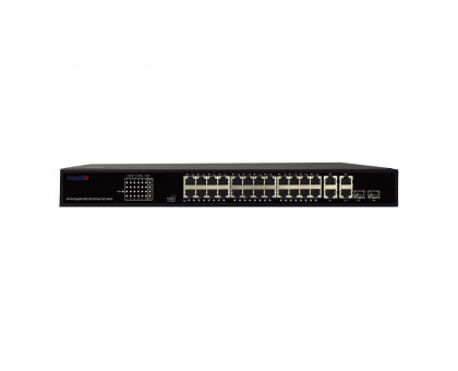 Коммутатор TRASSIR TR-NS14282С-370-24POE
